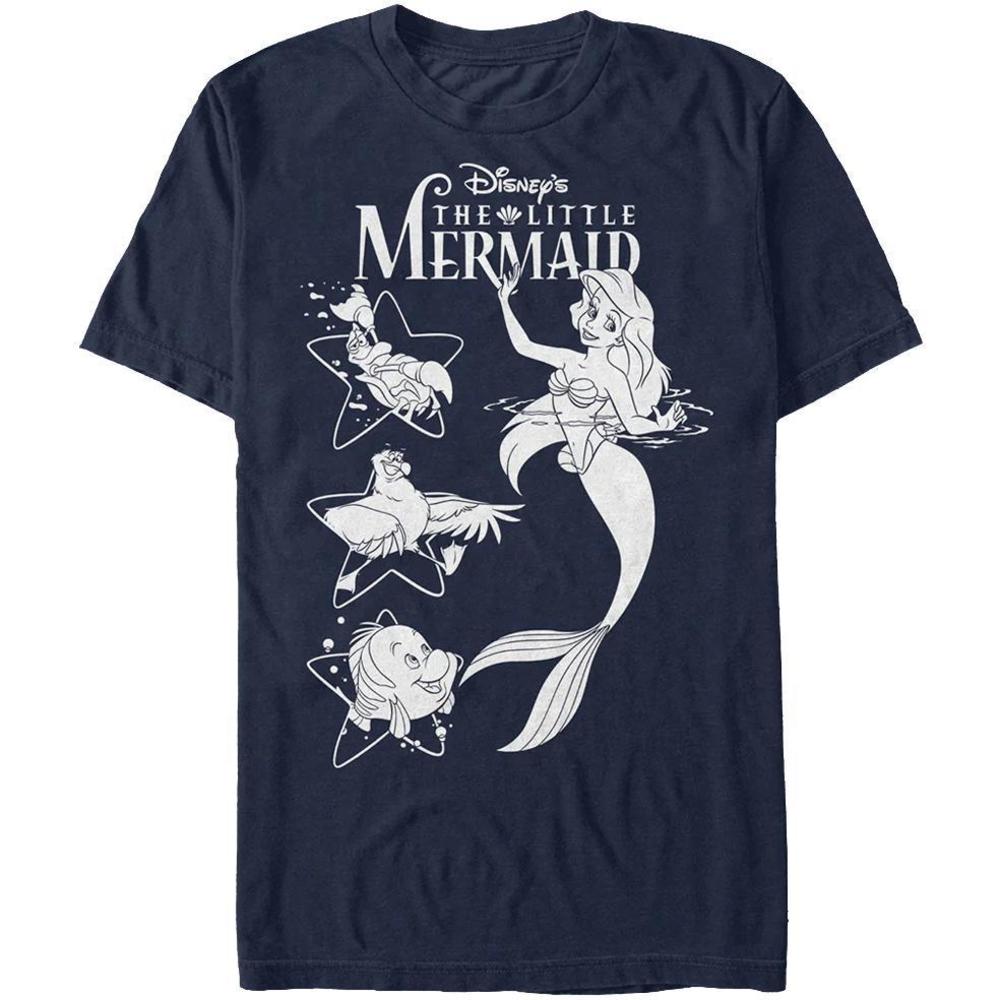 Ariel And Friends Little Mermaid Tshirt